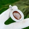 Memorial Day Sale Oval Natural Montana Agate Bezel Pendant Jewelry 925 Silver