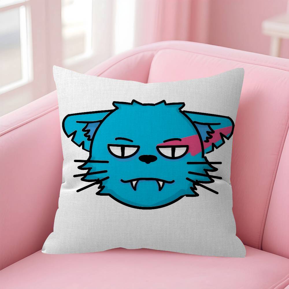 Game Blogger Logo Mr-Beasts Cushion Cover 30X50 Polyester Sofa Cushions Decorative Throw Pillows Home Decoration Pillowcover