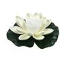18/28 cm-es hamis lótuszvirágos LED-es úszómedence kerti tó úszó virágos lámpa Yousheng