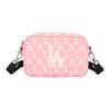 Monogram Series Crayon La Dodgers Nylon Underarm Crossbody Shoulder Bag Unisex Bags Cherry-Blossom-Pink 32BGDR111-07P