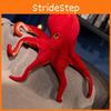 Red Octopus Plush Toy With Pp Cotton Filling Soft Kids Sleep Pillow For Children