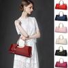 Fashion Light Glue Patent Leather Handbag Large Capacity Shoulder Bridal Wedding Bag Banquet Bag