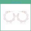 Modern White Trendy Ushape Alloy Earrings Perfect For Gifts And Celebrations