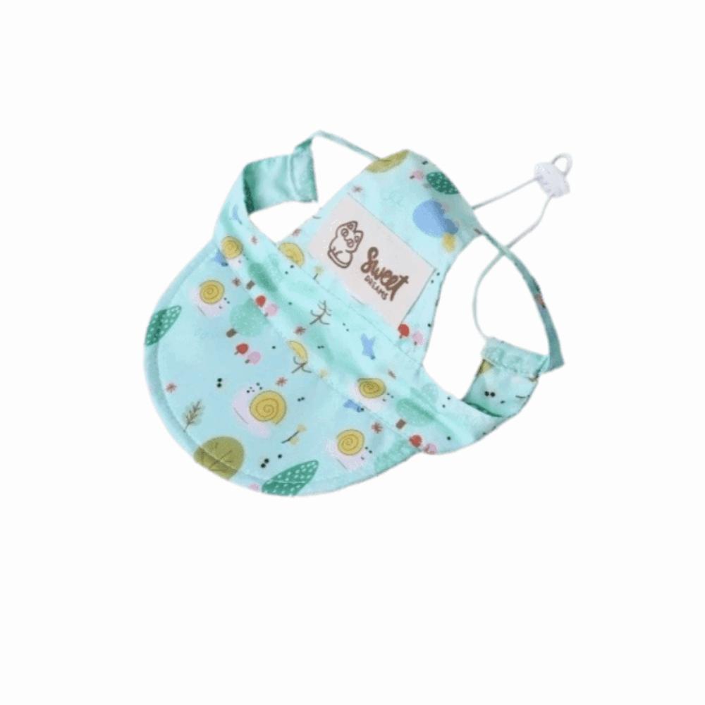 

Adjustable Cat Sunscreen Hat Plaid Print Breathable Dog Baseball Cap Colorful Comfortable Cat UV Protection Hat Walking L