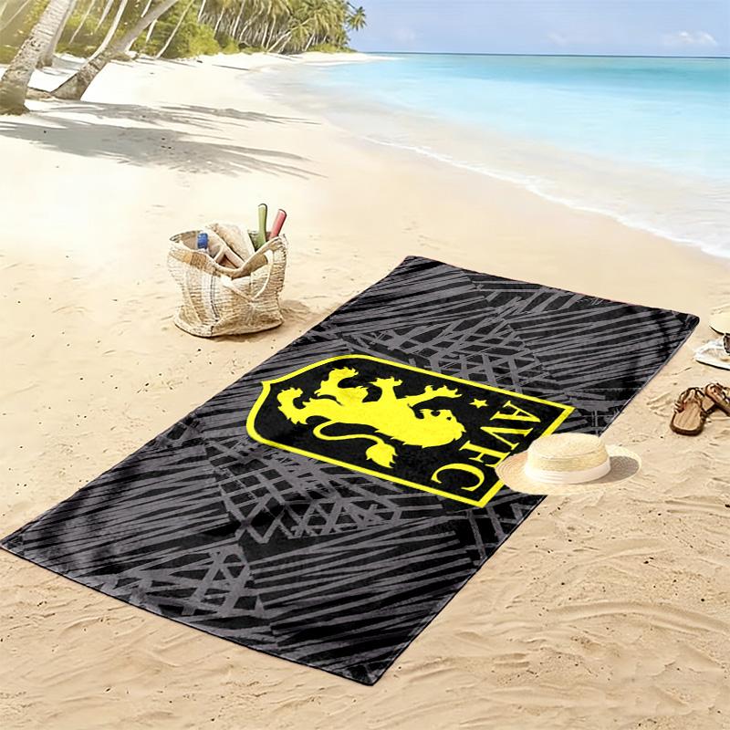 Asciugamano da Spiaggia con Stampa Aston Villa F.C., Asciugamano Grande Morbido ad Asciugatura Rapida per Spiaggia Campeggio Nuoto