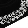 Bride Jewelry Set Rhinestones Elegance Luxurious Silver Wedding Jewelry Sets for Women for Daily Wear Ceremony Silver