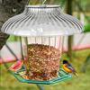 Plastic Protective Dome Cover for Hanging Birds Feeder Weatherproof Hummingbird Feeder Rain Guard Squirrel Baffle