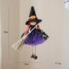 Multicolor Halloween Hanging Decoration Riding a Broomstick Witch Hanging Pendants  Home Decoration