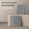 Smart Switch Panel: Mijia App Integration, Voice Control, Single/Double Pole Compatible, Full House Solution