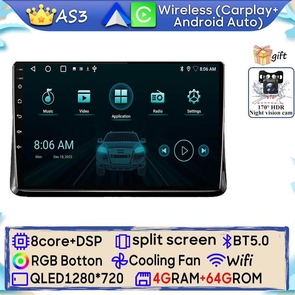 Autoradio Android 15 pour Toyota Noah 80 Esquire Voxy 2014 - 2019 Navigation GPS Android Auto Carplay Wifi vidéo stéréo No 2din