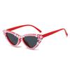 Retro Vintage Double Beam Cross-border Fashion Sunglasses Sun Glass Classic Full Frame Fashion Square Frame T Shape Sunglasses