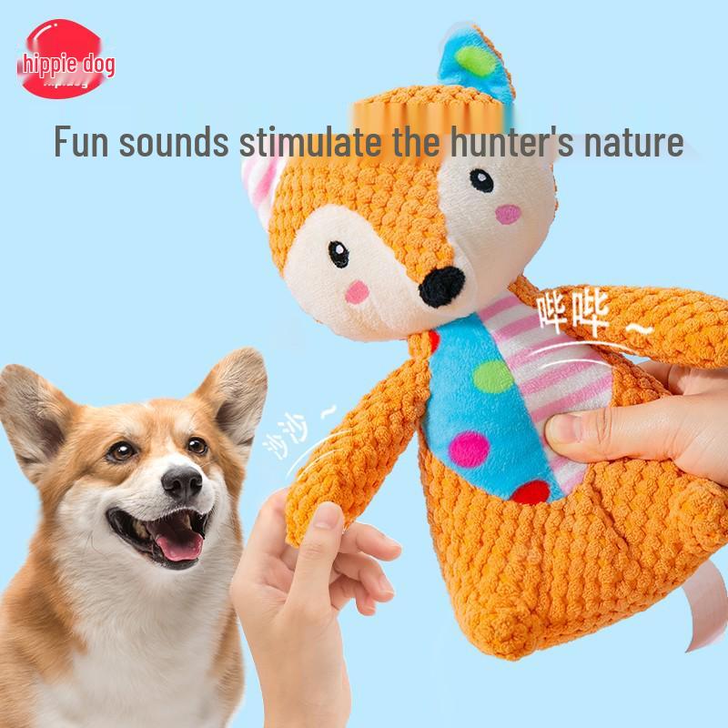 Plush Toy for Dogs and Cats - Soothing Teething Companion for Small To Medium Breeds