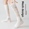 Ultra-thin Pressure Calf Socks Cottoon Mesh Long Socks High Quality Fitness Calf Socks  for Women