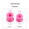 Silicone Mushroom Hair Curlers with Bell Protector, Lazy Sleep Style by Maysure