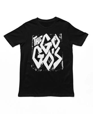 The Go Go's Punktryck Herr T-shirt Rock and Roll Musik Klassisk T-shirt Ny Svart