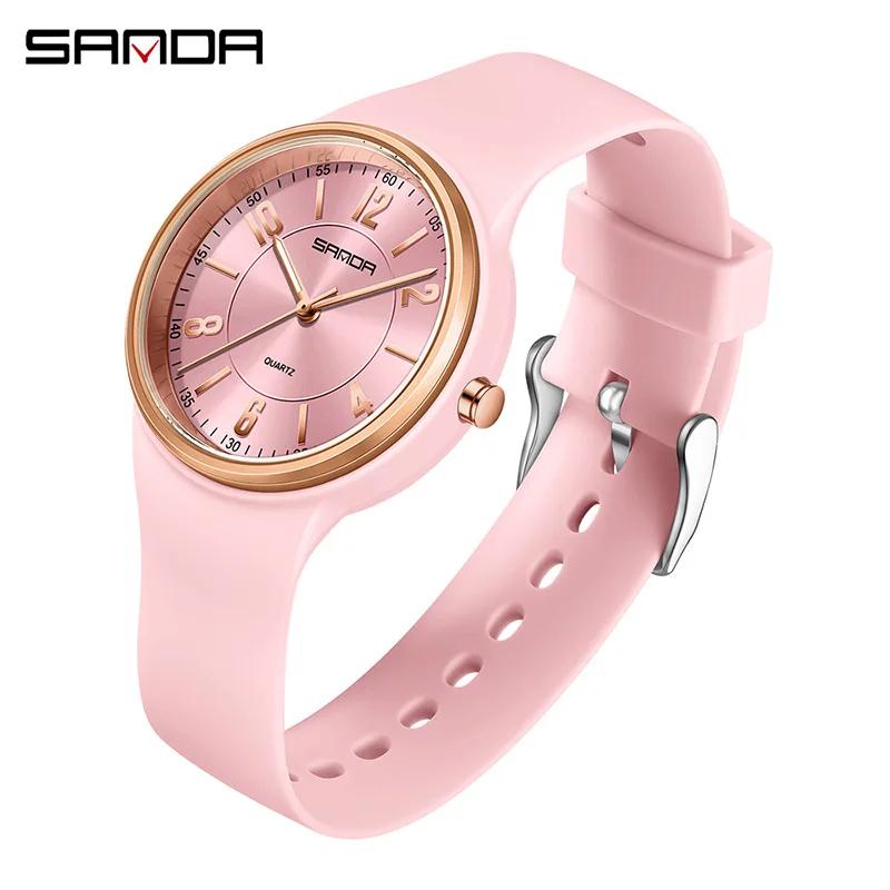 Moderne Quarz Uhr Herren und Damen Einfach Großes Zifferblatt Wasserdicht Leicht Leuchtendes Display Unisex Studenten Uhr