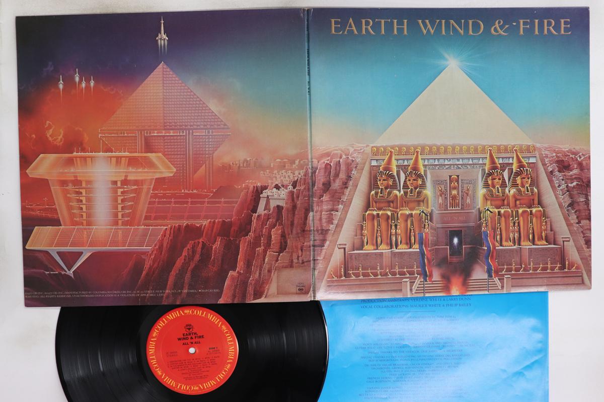 

LP Record EARTH WIND & FIRE - All N All JC34905 COLUMBIA 1977 US Soul/Funk Used