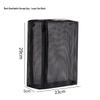 Mesh Transparent Travel Storage Bag Set for Cosmetics & Toiletries - Foldable Organizer