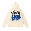 Mens Oversized Hooded Sweatshirt With Bold Letter Print Cotton Blend Loose Fit Daily Wear
