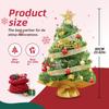 60 CM Christmas Tree for Home Decor with Full Set Decorative Items, Premium Mini Xmas Trees for Christmas