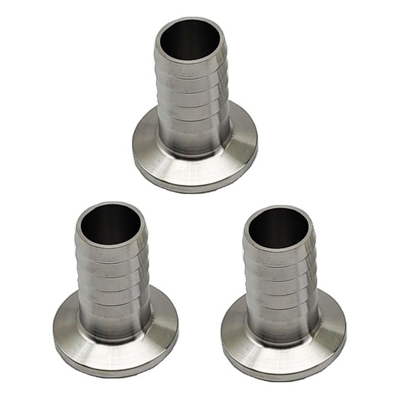 

AEE4-Hose Barb Pipe Sanitary Fitting Tri Clamp Type Ferrule For Home Brewing