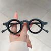 Vintage Luxury Brand Designer Round Optical Glasses Small Frame Women for Men Steampunk Computer Popular Myopia Glasses Frames