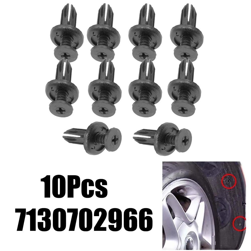 Black Wheel Line Clips Easy To Install Plastic New