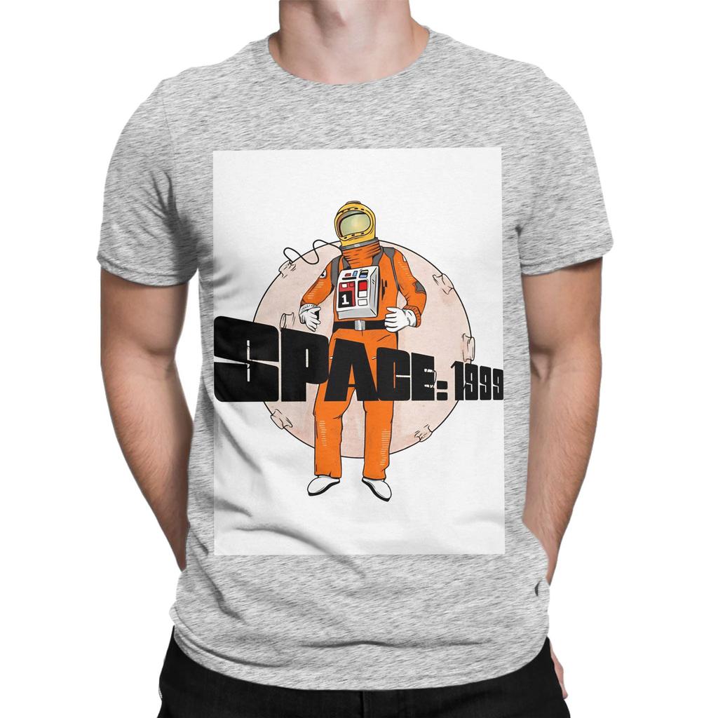 Space 1999 Astronaut Funny Graphic 100 Cotton TShirt Space 1999 Tops Tees For Unisex