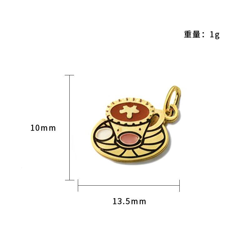 Personalized Small Fresh Stainless Steel Pendant Lucky Safety Bracelet Pendant, Handmade Diy Necklace Jewelry Accessories
