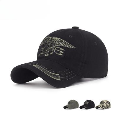 Spring and Autumn Hats Camouflage Style Soft-top Baseball Hats Cotton Outdoor Sunshade Baseball Hats for Men and Women
