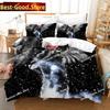3D Tokyo Ghoul Kaneki Ken Bedding Set Printed Bed Set Duvet Cover Sheet Pillowcase Bed Soft Quilt Cover Full Queen King Size