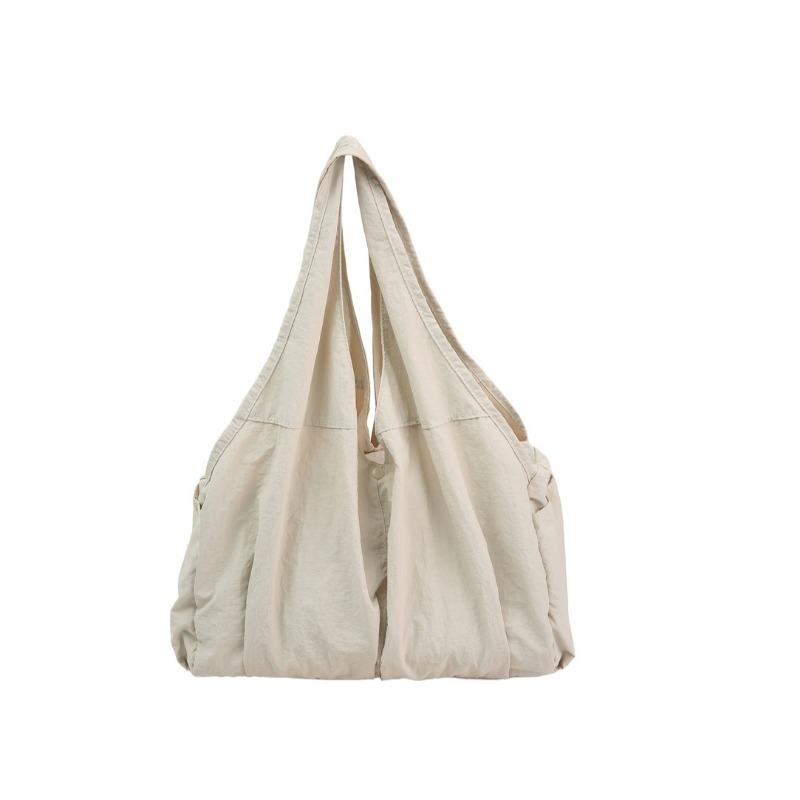 Large-capacity casual and lightweight cloth bag women's new versatile simple shoulder underarm bag commuter tote bag