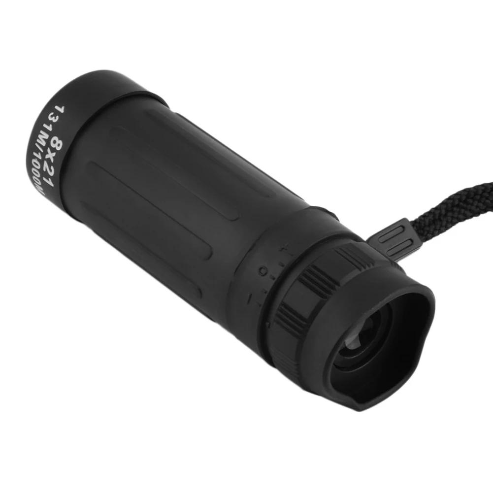 Monocular Telescope with Wrist Strap Mini HD Monocular Waterproof Night Vision Portable Telescope for Outdoor Camping Hunting