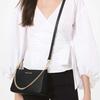 New MICHAEL KORS Jet Set Cow Leather Shoulder Bag Crossbody Bag Women's Black 35S0GTVU6L-BLACK