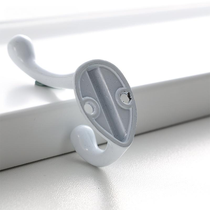 2 PCs Black/White/Bronze Color Butterfly Shaped Wall Hooks Wall Mounted Hanger for Coat Cloths Hat Towel Household Items