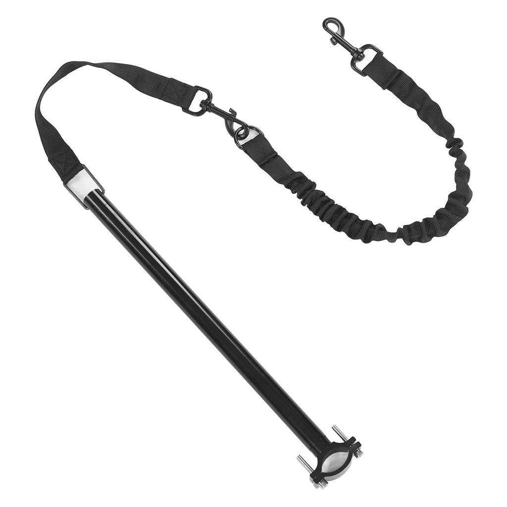 Bike Dog Leash Nylon Metal Retractable Hands Free Pet Leash for Cycling Exercising Training Jogging