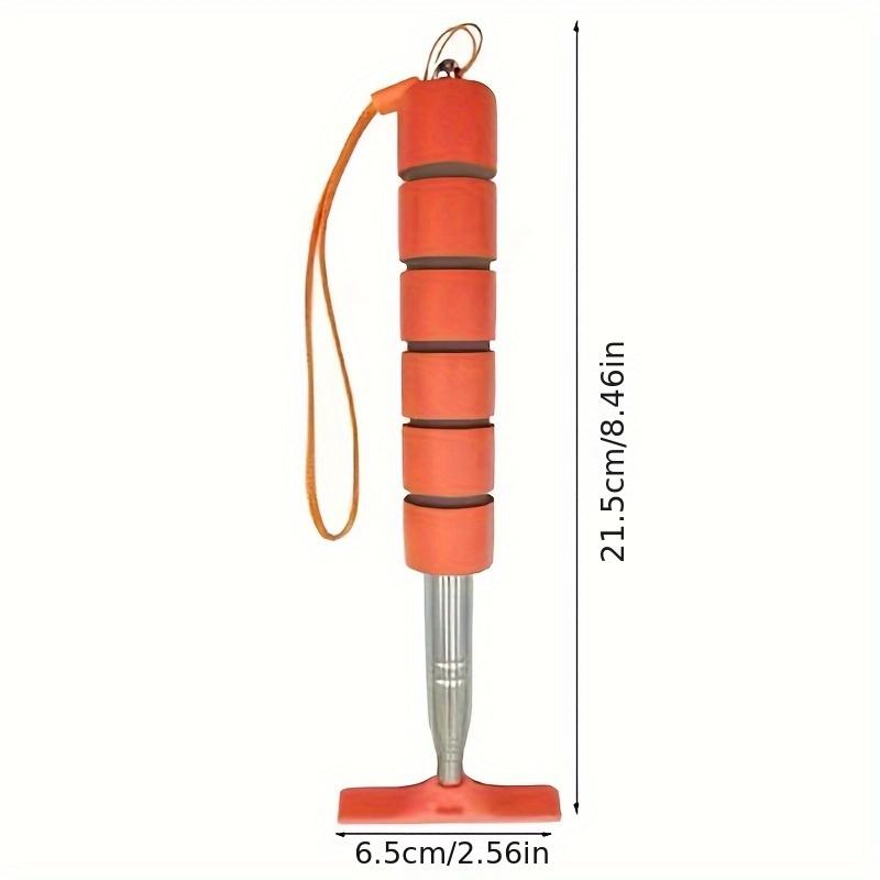 Retractable Car Glass Scraper - 1pc Universal Car Accessories - Portable Car Mirror Raindrop Cleaner with Long Pole