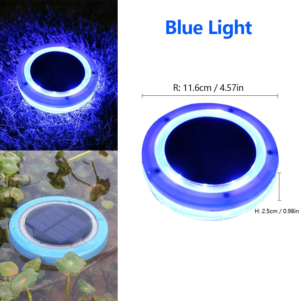 

Солнечный светодиодный светильник для пруда IP68 водонепроницаемый подводный светильник для бассейна долговечный ландшафтный светильник для сада, газона, заднего двора, свадьбы