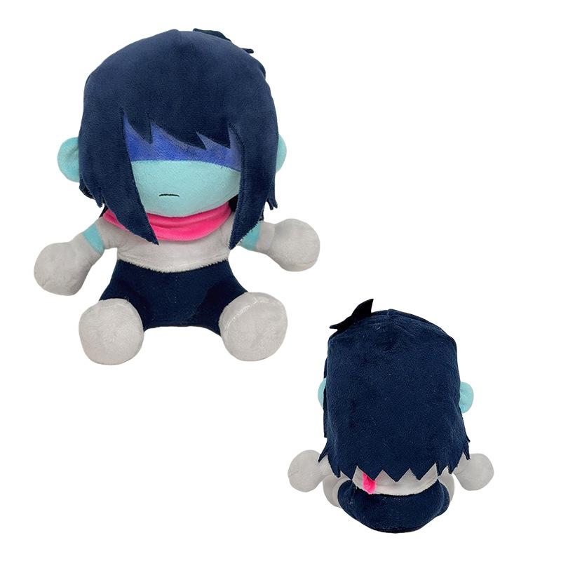 22cm Deltarune Kris Plush Toy Cute Game Character Soft Stuffed Doll Kids Birthday Gift