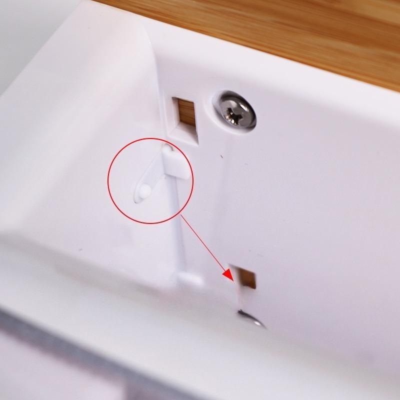 Bamboo Double Toilet Paper Holder - Bathroom Hotel Grade Towel Dispenser, 2-Roll Storage Rack, Eco-Friendly Organizer