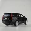 Diecast 1:32 Cadillac Escalade SUV Alloy Model Sound And Light Pull Back Toy Accessories For The Car Birthday Present For Boys