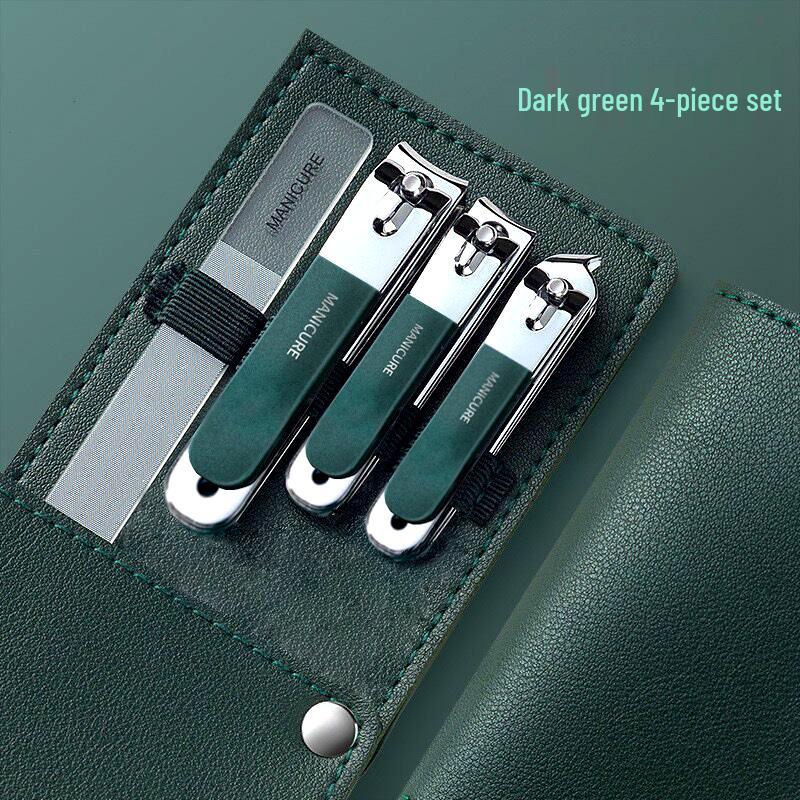 Deluxe Nail Clipper Set: Complete Manicure Tools with Custom Logo for Hands & Feet