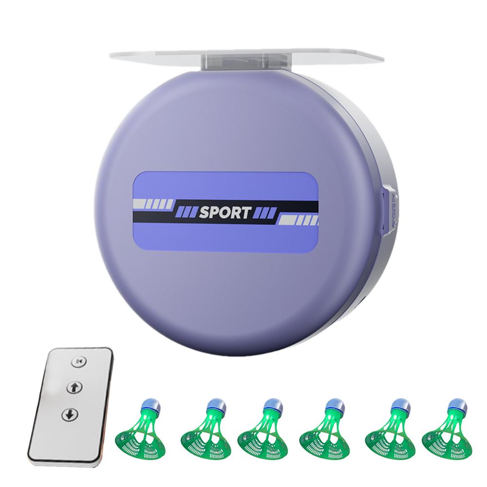 Self Study Badminton Trainer Portable Badminton Practice Robot Professional Badminton Training Tool Shuttlecock Rebound