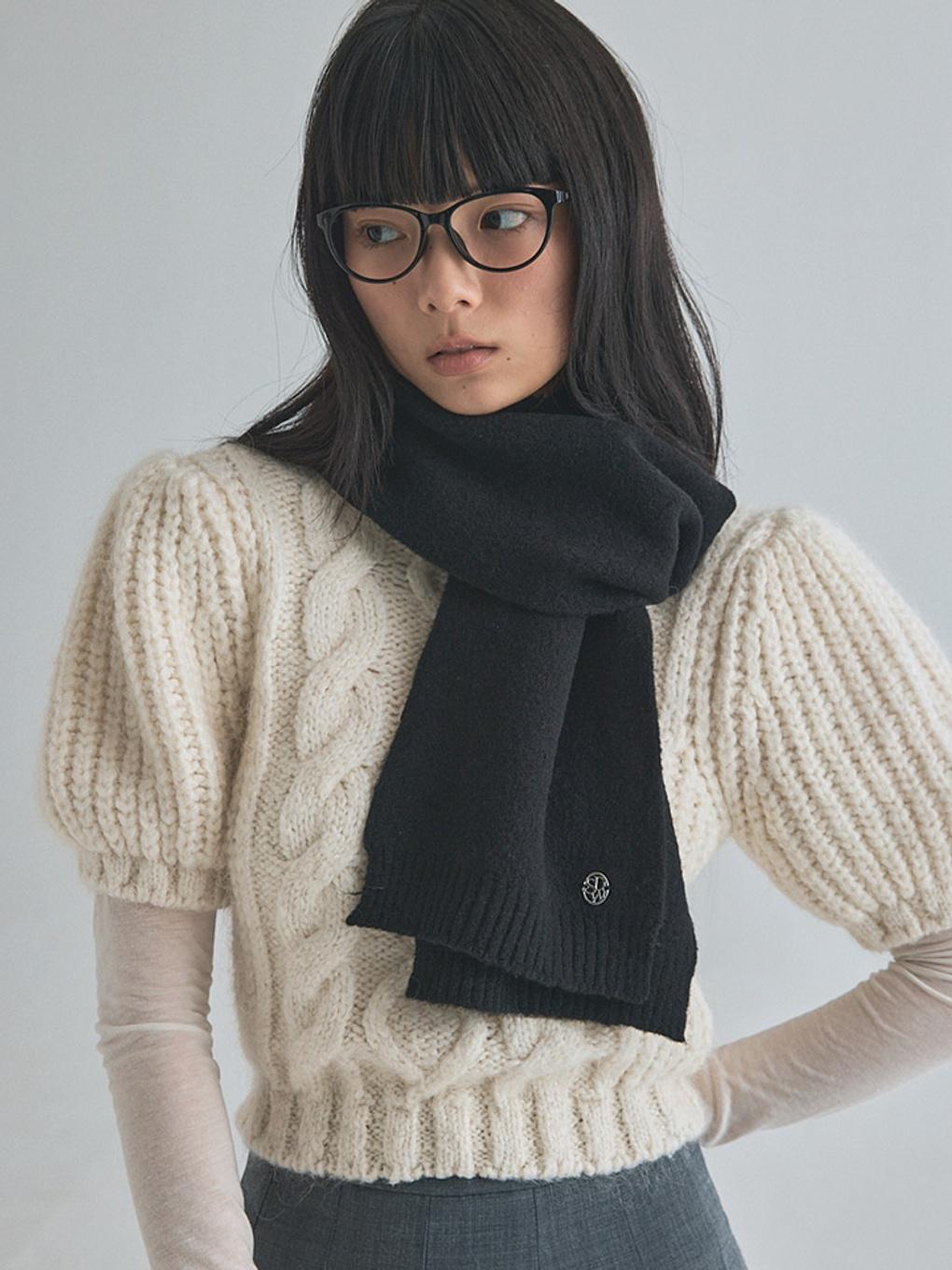 [SDW] Wool Blend Muffler HPAAMEFV02