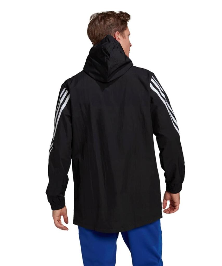 Adidas Tape Size Small 3-Stripes Jacket, Men's, Black/White (GM5752), (Japan Size)