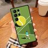Sports Style Pattern Phone Case For Samsung Galaxy S26 S25 S24 S23 S22 S21 S20 Ultra Plus FE 5G Black Soft TPU