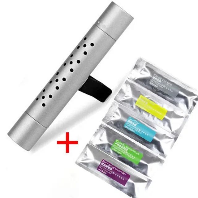 Car Air Freshener Vent Clip Auto Interior Perfume Diffuser, Long-Lasting Scent for Vehicles 5 Styles, Refillable Car Accessories