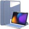For Xiaomi Pad 7 Case 360-Degree Rotary Stand PU Leather+Acrylic Tablet Cover with Keyboard