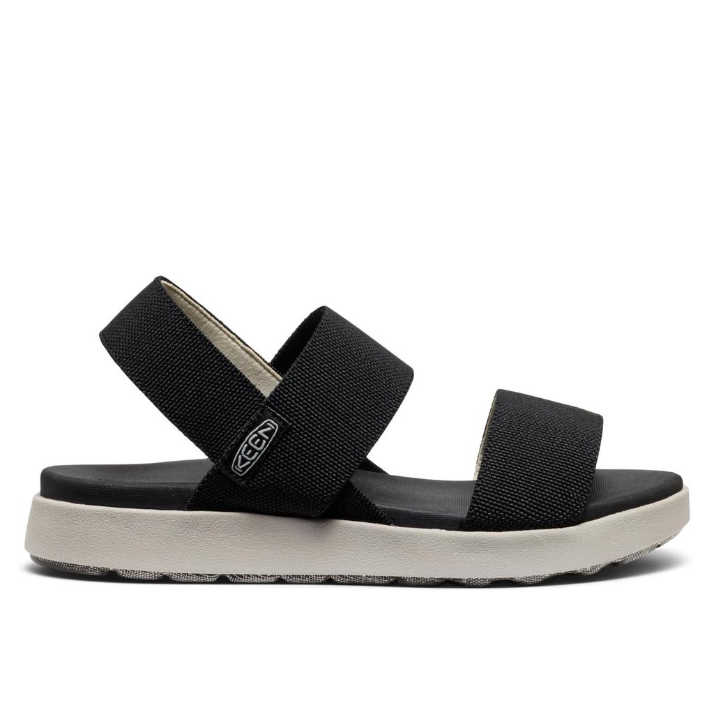 ELLE BACKSTRAP Sandals for Cm [KEEN] Women, BLACK, 23.0