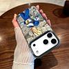 Dragon Ball Z Super Saiyan Goku Manga Print Phone Case for iPhone 15 14 13 - Anime Protective Cover